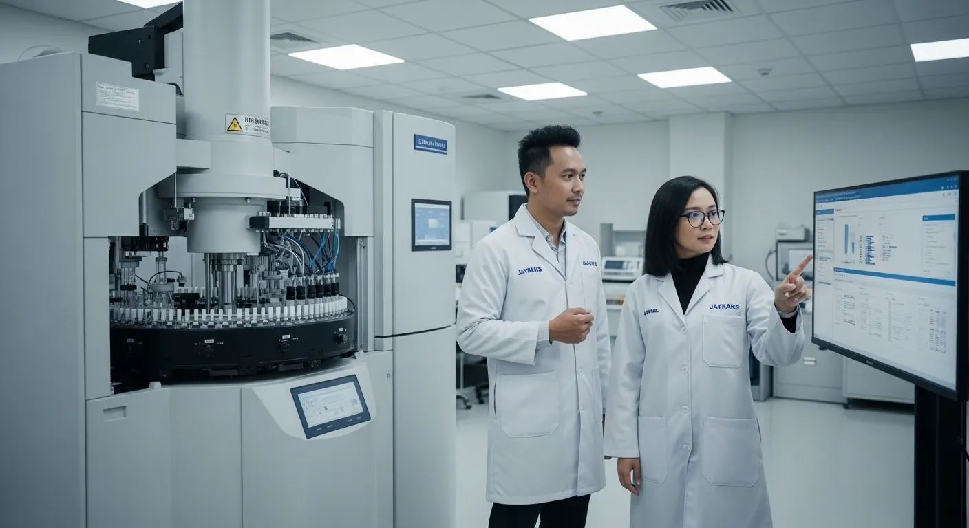 Unit Spektroskopi NMR dengan Sistem Otomasi Penuh