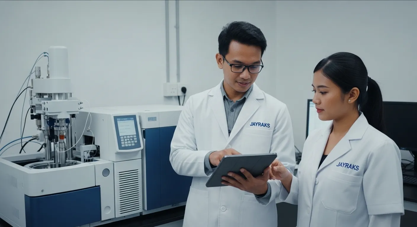 Sistem GC-MS/MS Suplayer PT JAYRAKS