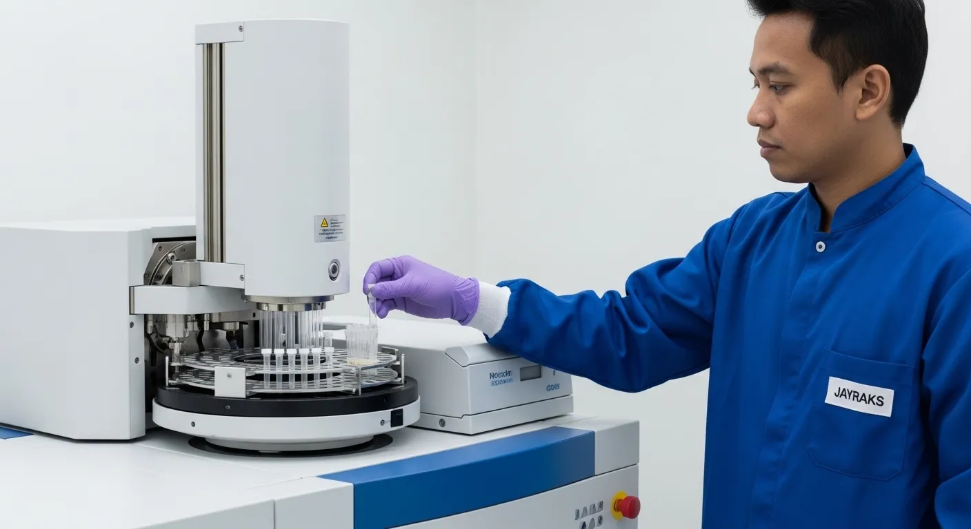 Suplai Cryogen Helium Cair Mesin NMR