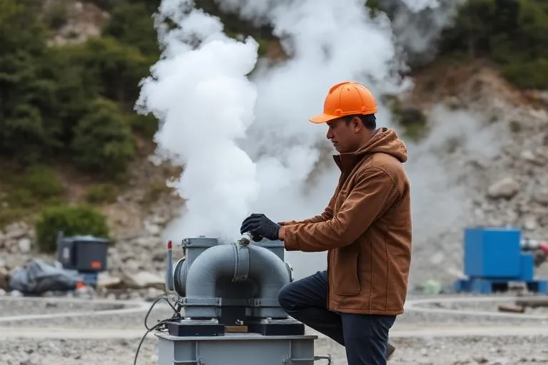 Pengujian Performa Turbin dan Generator Geothermal